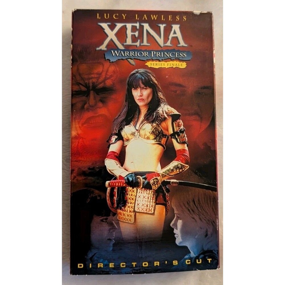 Xena Warrior Princess Series Finale Director's Cut VHS 2001 Lucy Lawless Tested